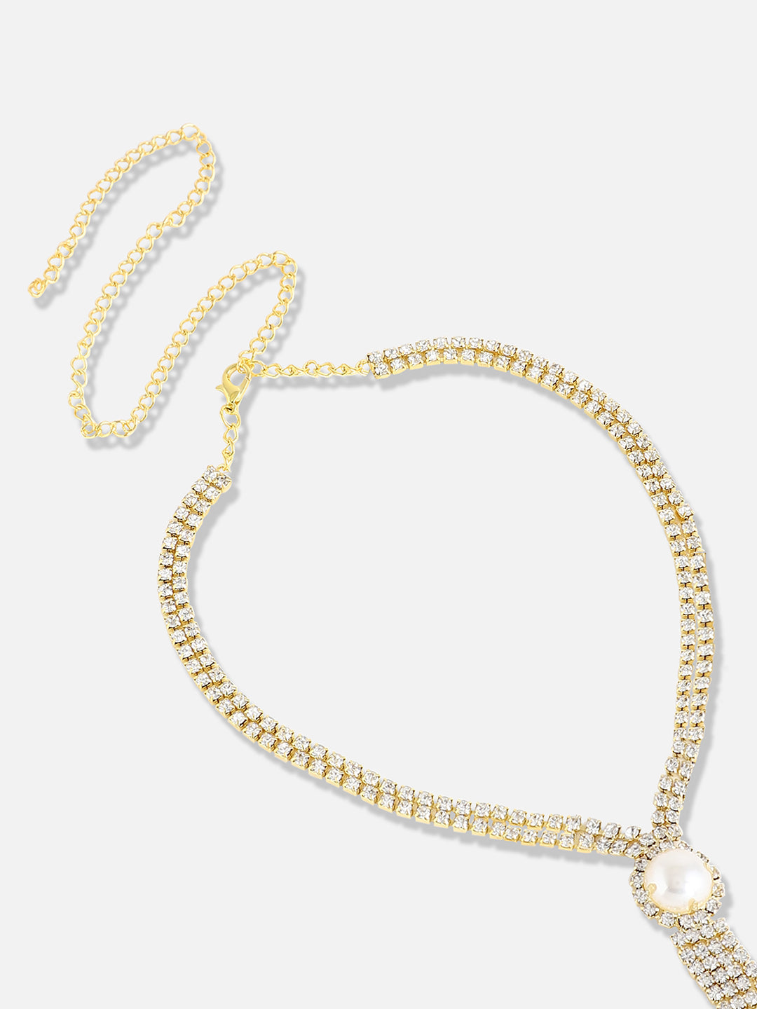 Silver Plated Designer Party Necklace
