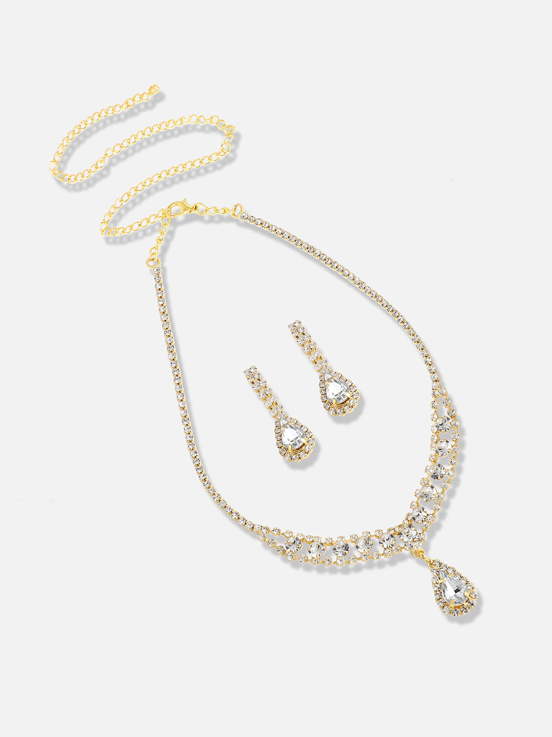 Silver Plated Designer Party Necklace