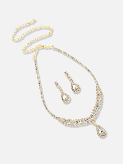 Silver Plated Designer Party Necklace