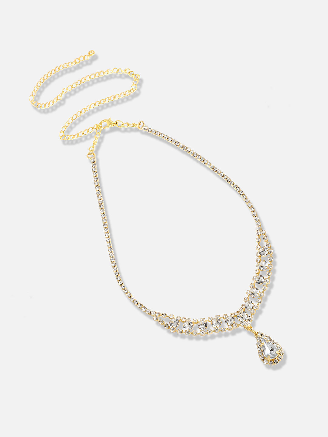 Silver Plated Designer Party Necklace