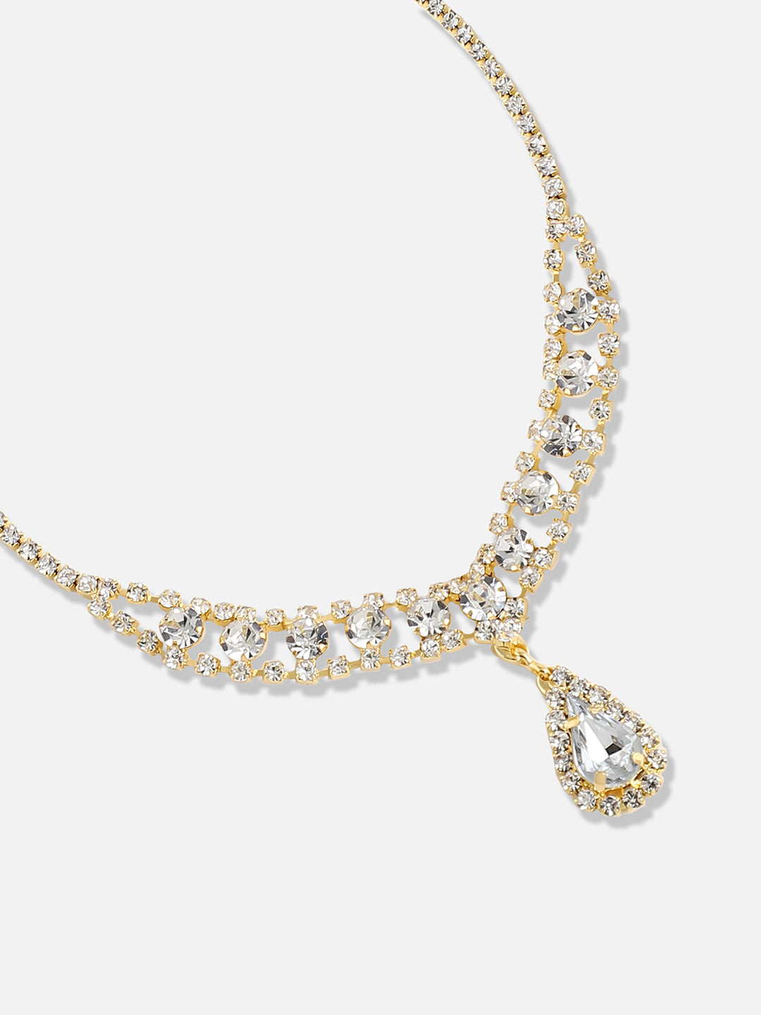 Silver Plated Designer Party Necklace