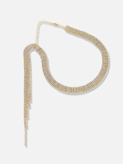 Silver Plated Designer Party Necklace