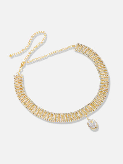 Silver Plated Designer Party Necklace
