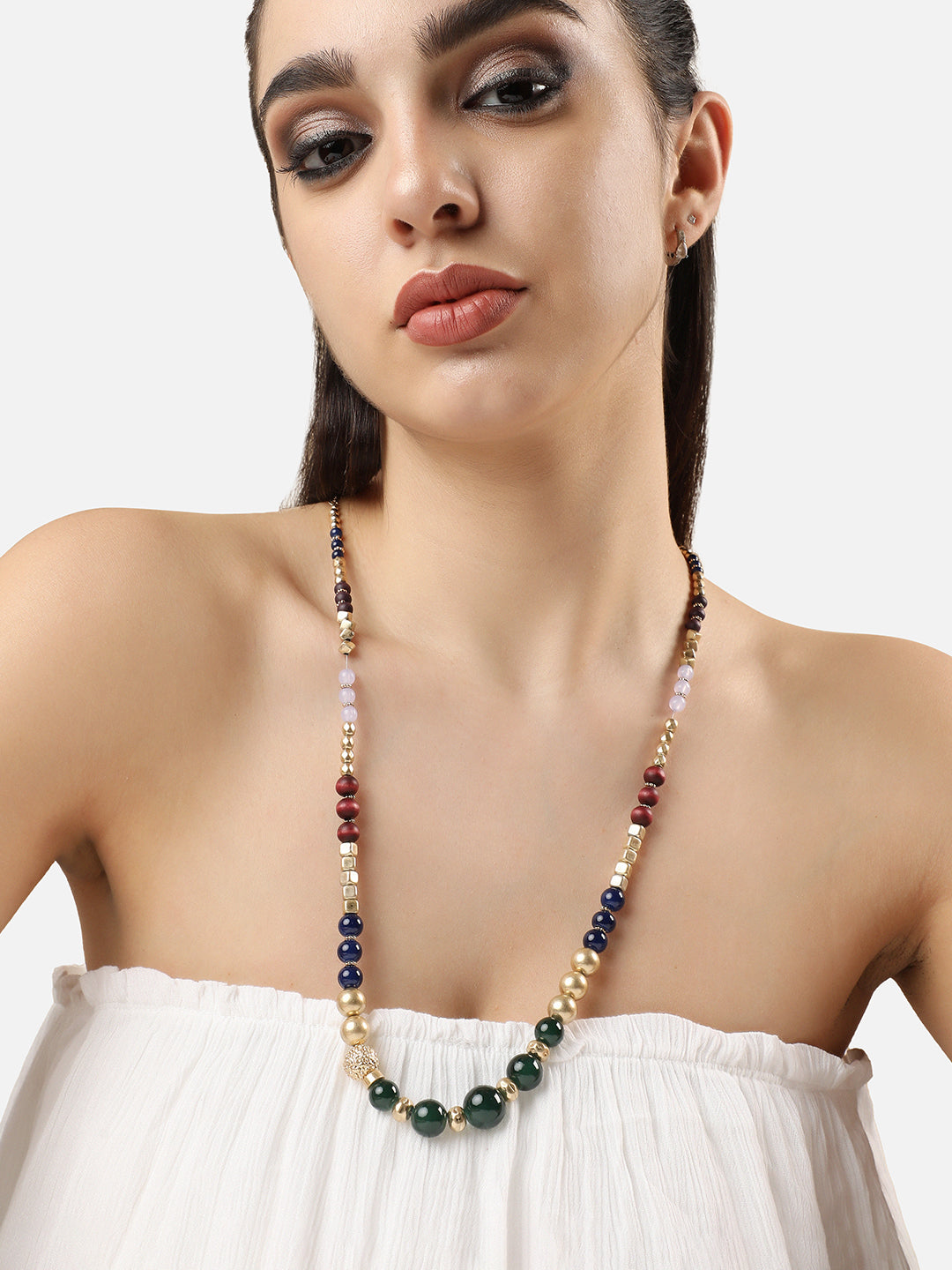 Long Beaded Necklace