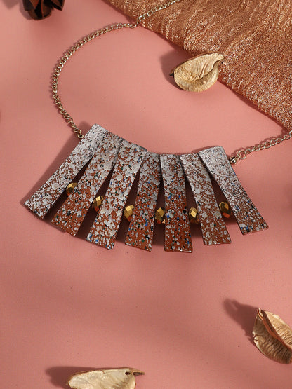 Textured Statement Necklace