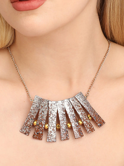 Textured Statement Necklace
