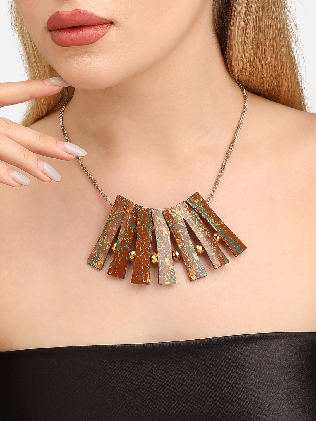 Geometric Bar Necklace