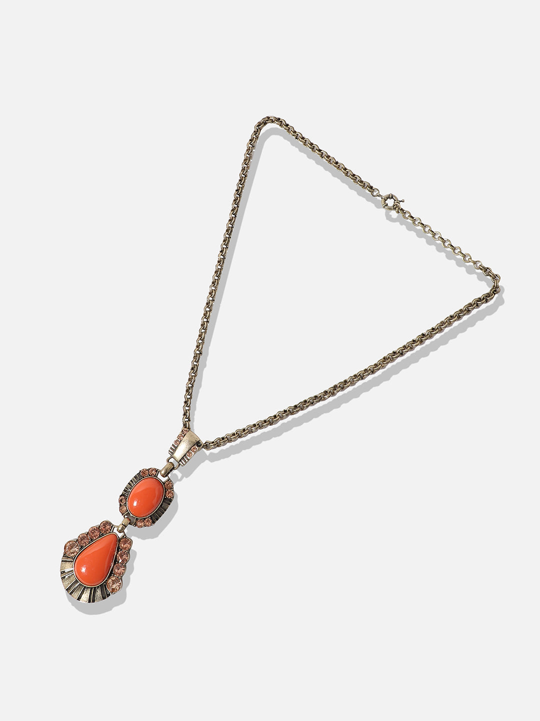 Saffron Statement Necklace