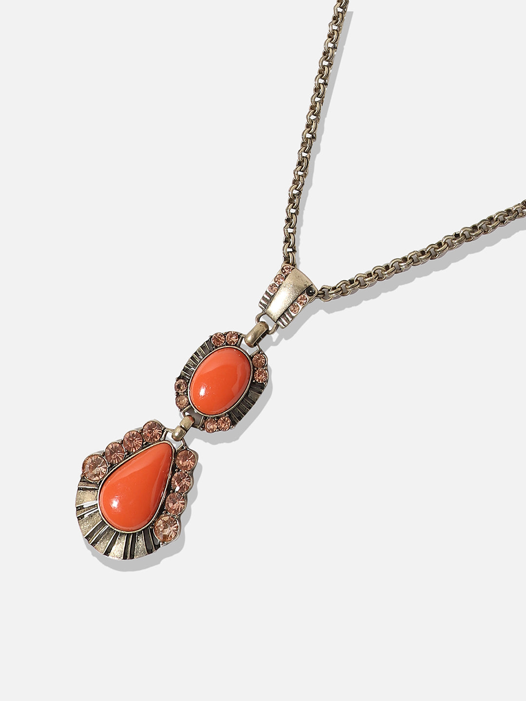 Saffron Statement Necklace