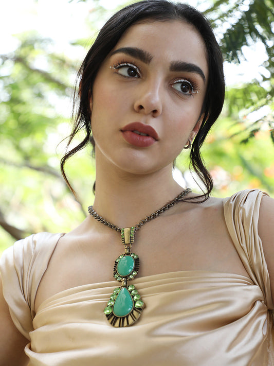 Turquoise Statement Necklace