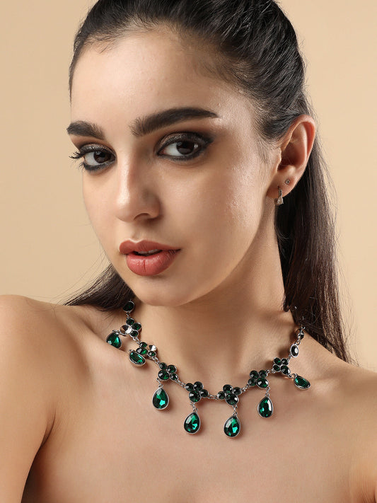 Drops Of Sapphire Necklace