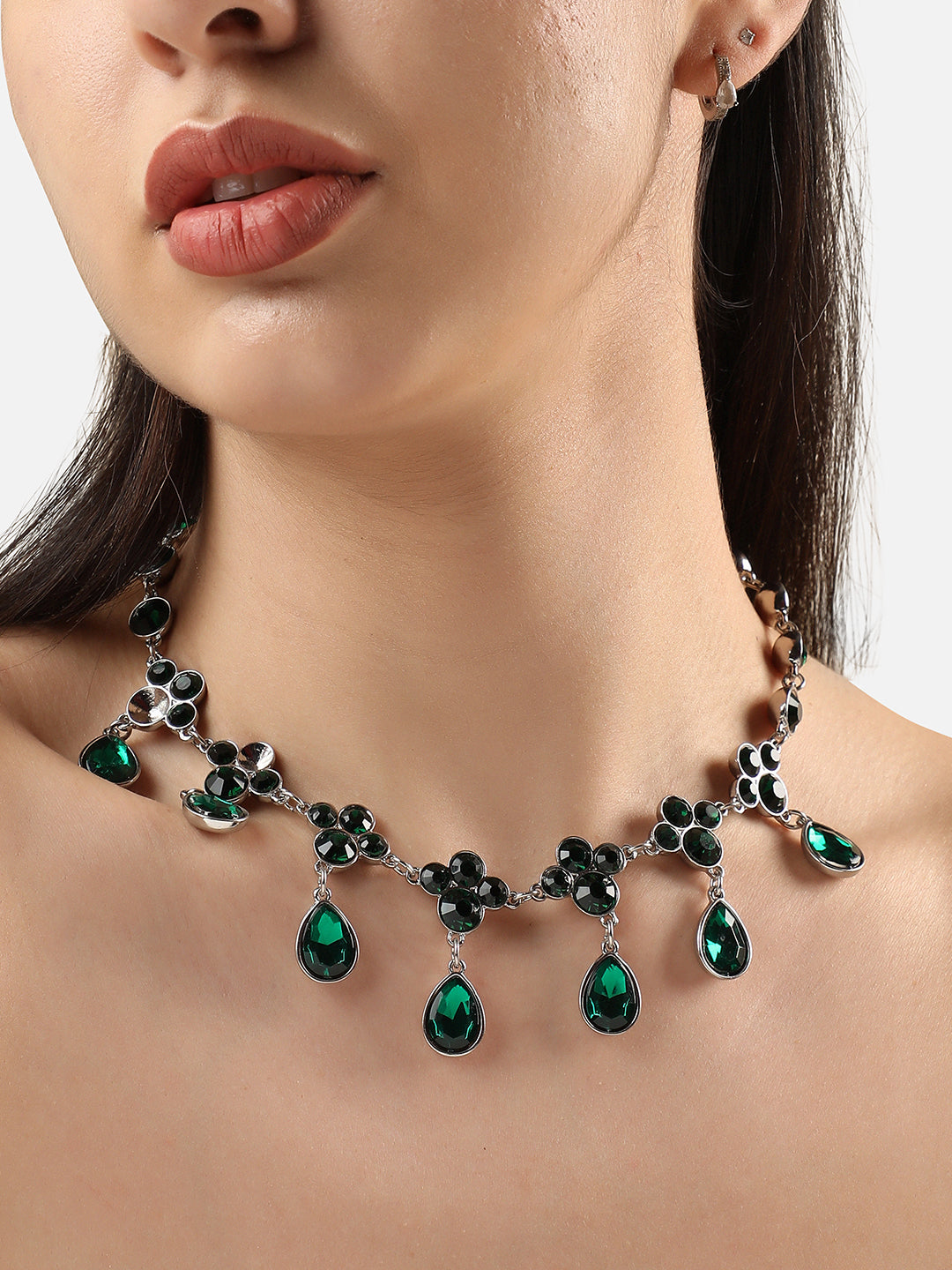 Drops Of Sapphire Necklace