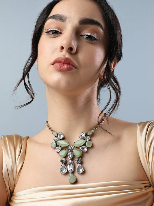 Zoe Aqua Necklace