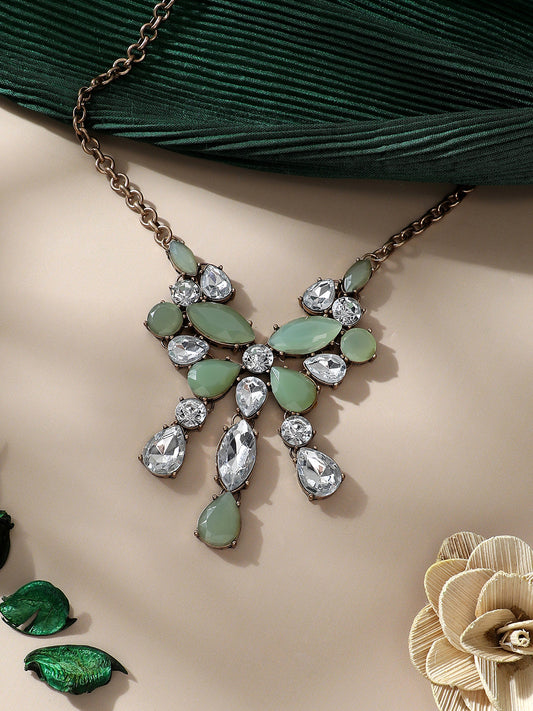 Zoe Aqua Necklace