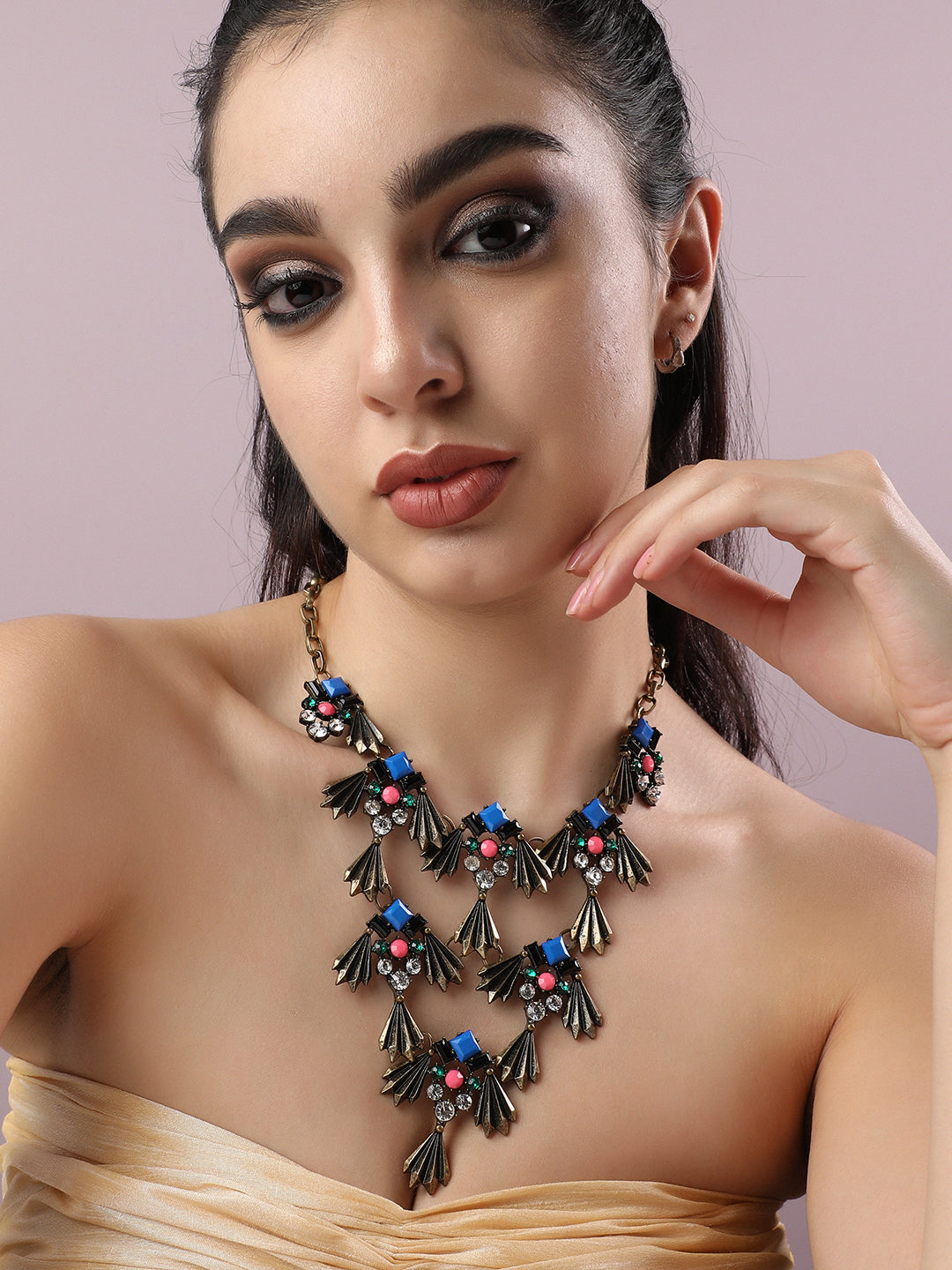 Trinity Drop Necklace