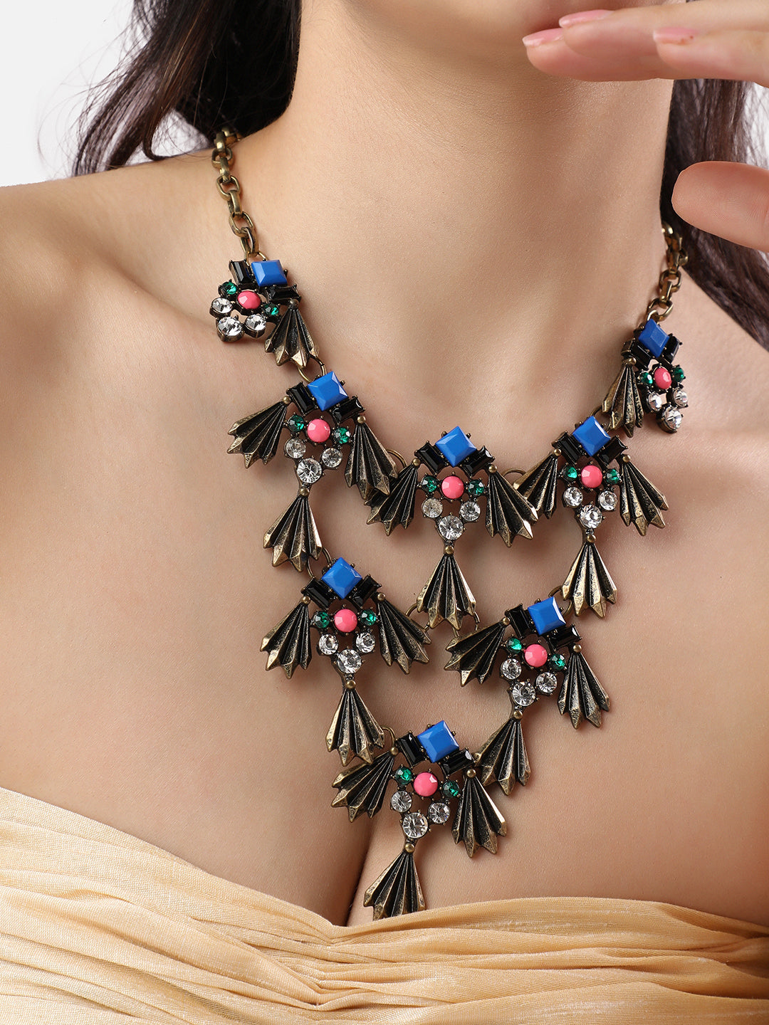 Trinity Drop Necklace