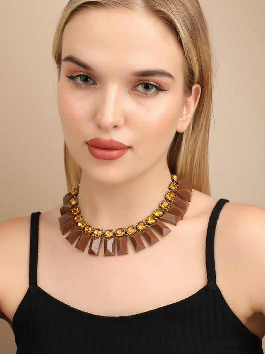 Auburn Bar Necklace