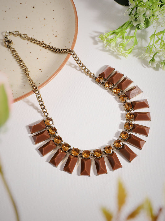 Auburn Bar Necklace