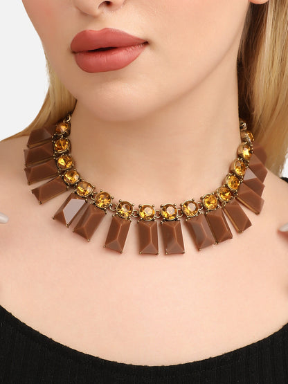 Auburn Bar Necklace
