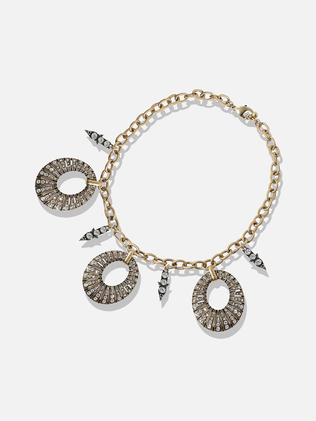 Textured Ring Necklace