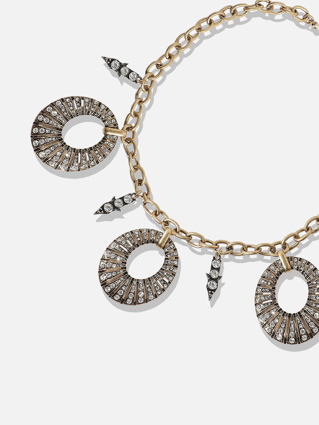 Textured Ring Necklace