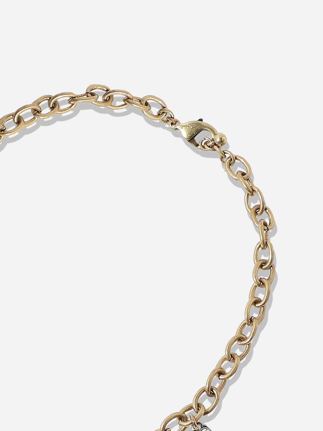 Textured Ring Necklace