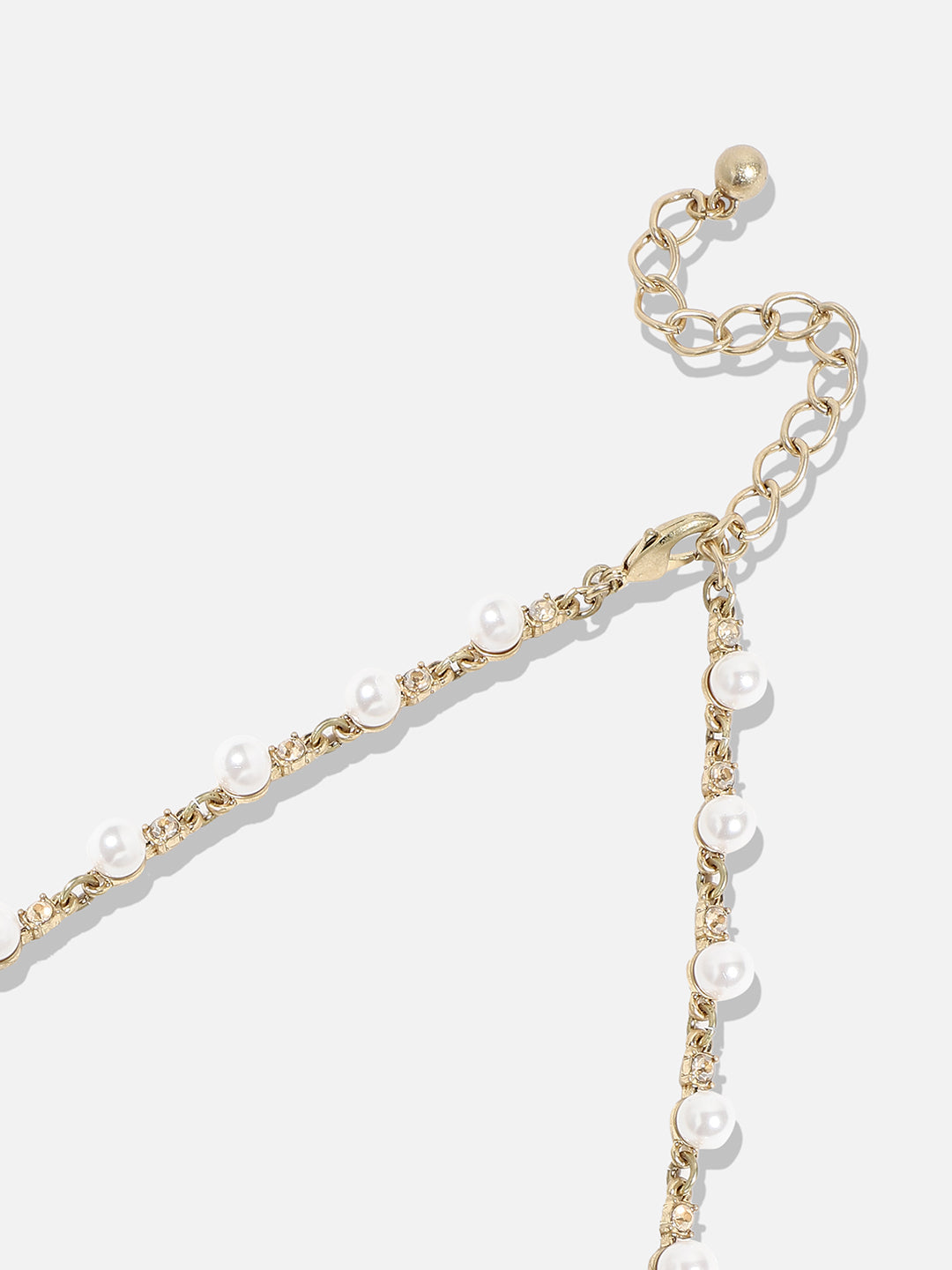 Clustered Pearl Necklace