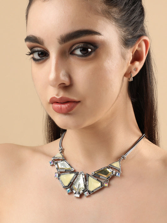 Mirage Geometric Necklace