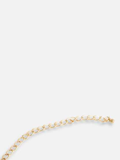 Gold Plated Party Designer Stone Choker Necklace For Women