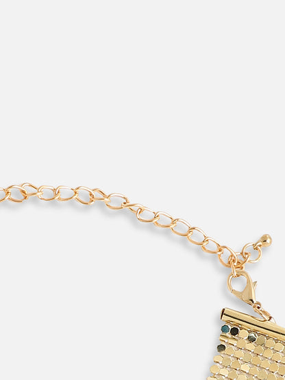 Gold Plated Party Designer Stone Choker Necklace For Women