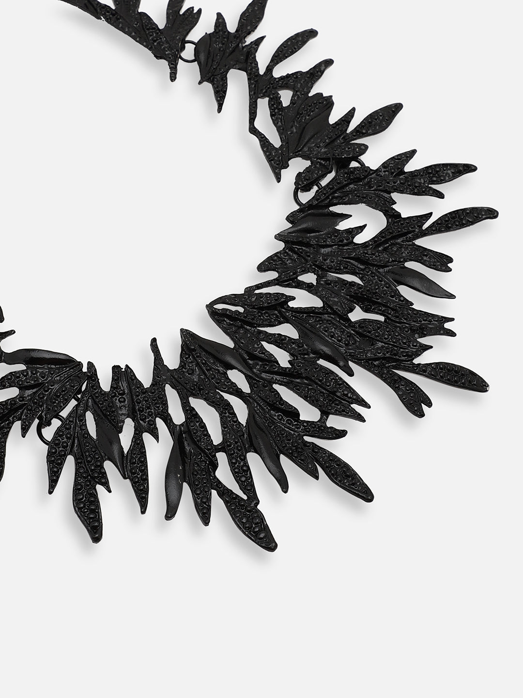GOLD PLATED PARTY DESIGNER STONE STATEMENT NECKLACE FOR WOMEN