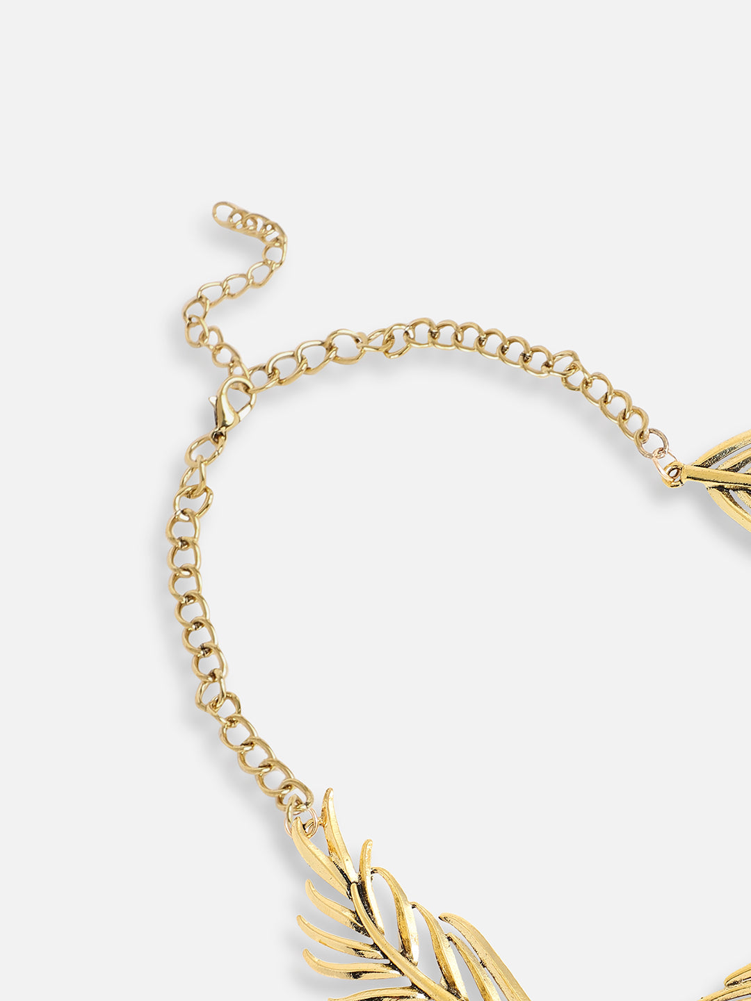 GOLD PLATED PARTY DESIGNER CHOKER NECKLACE FOR WOMEN