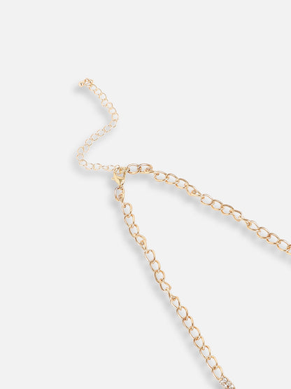 Silver Plated Designer Stone Party Necklace For Women