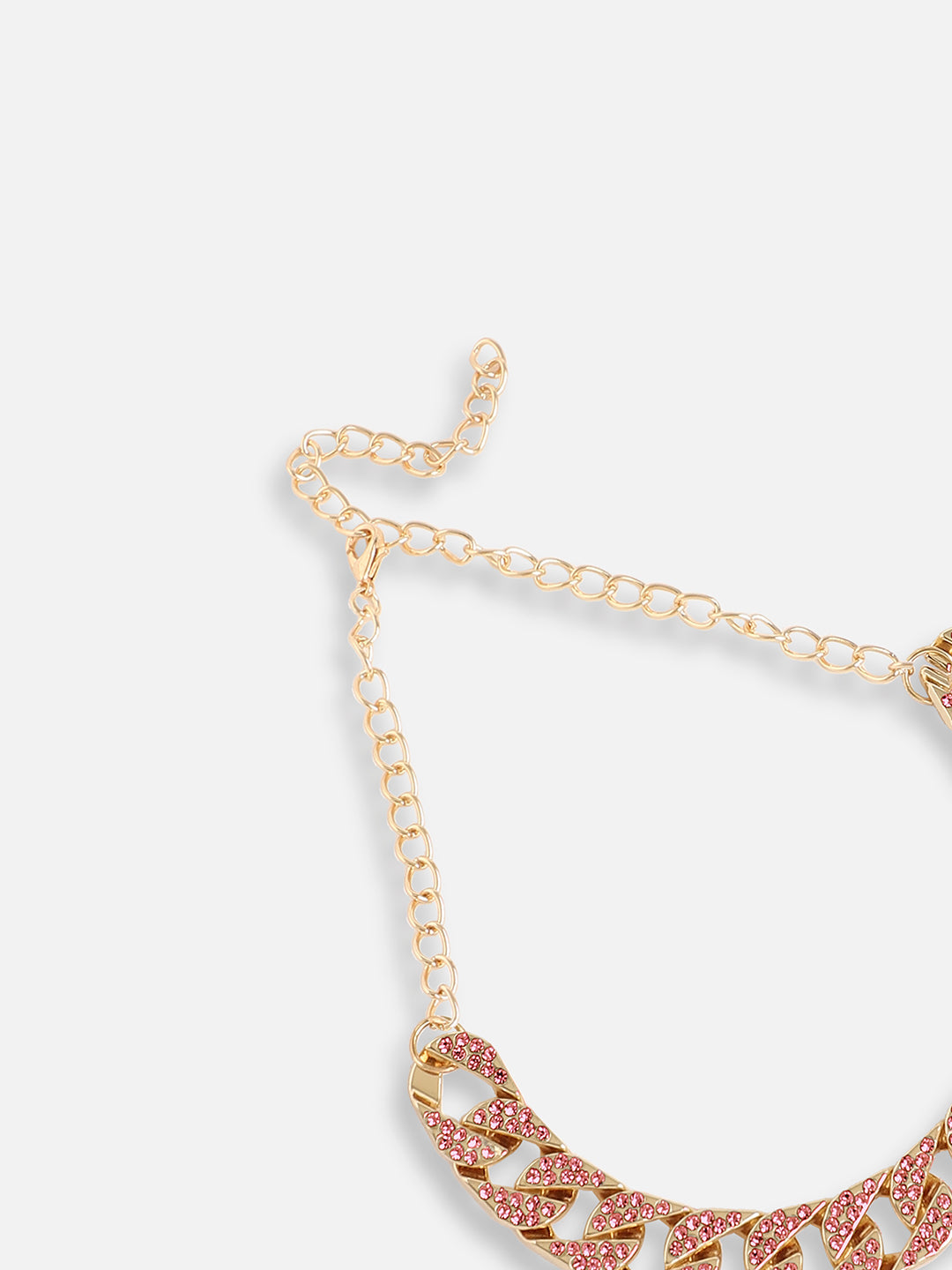 Gold Plated Designer Stone Casual Necklace For Women