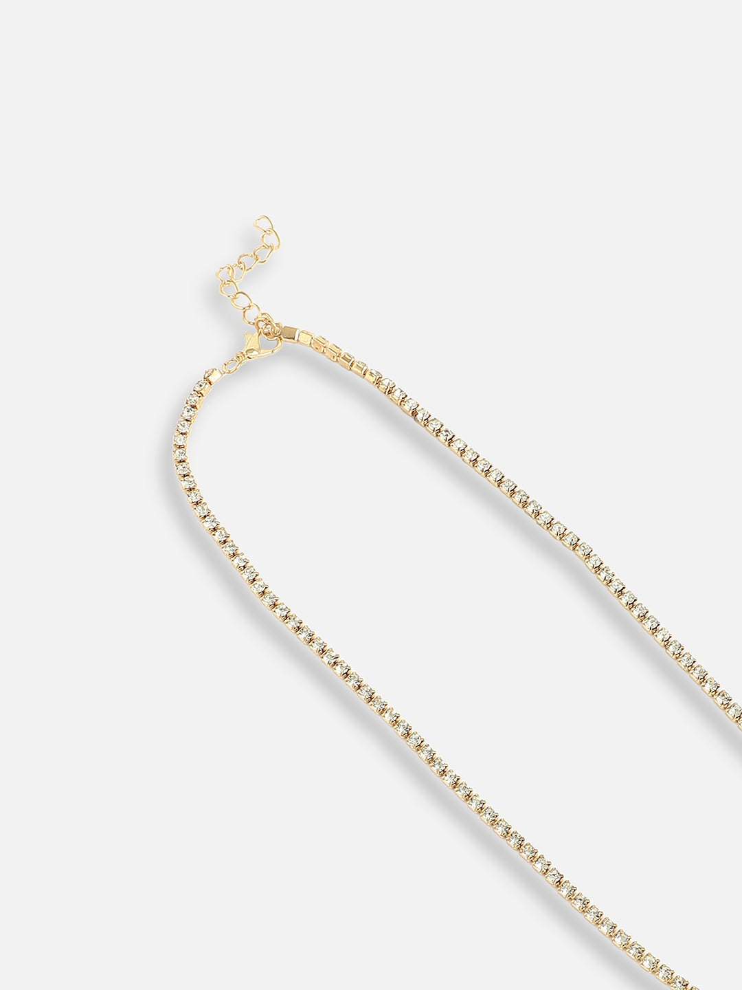 Gold Plated Designer Stone Casual Necklace For Women