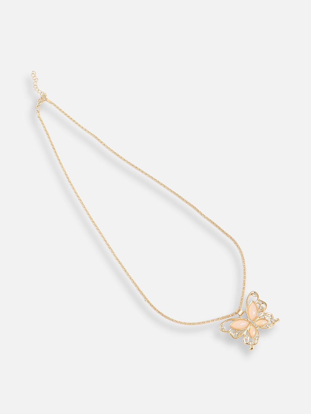 Gold Plated Designer Stone Casual Necklace For Women