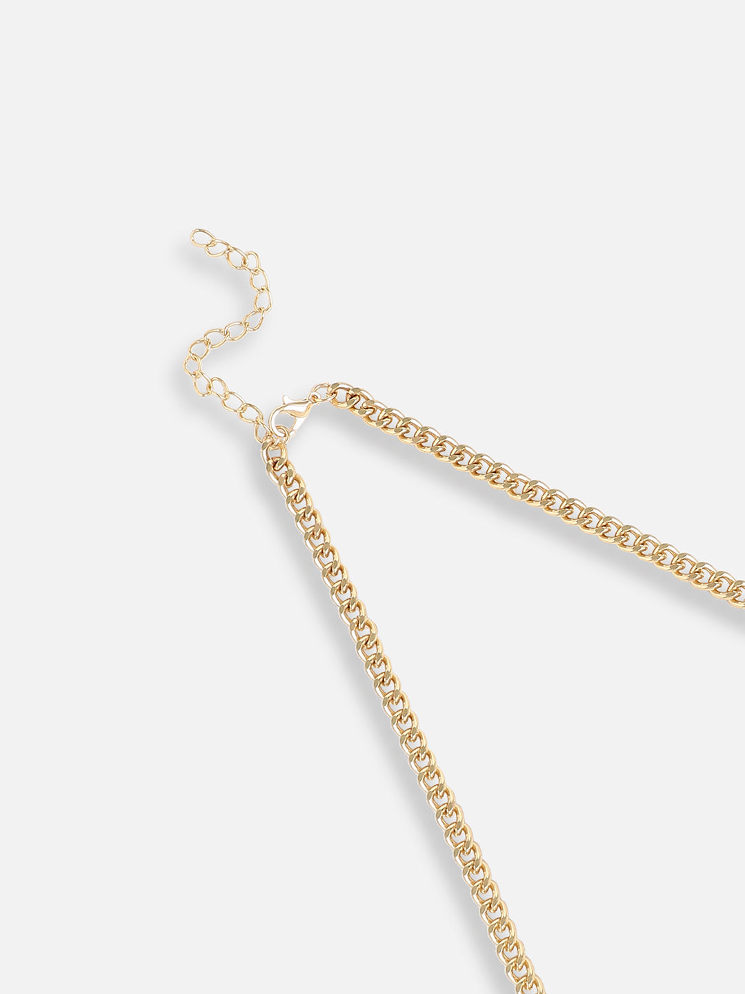 Gold Plated Designer Stone Casual Necklace For Women