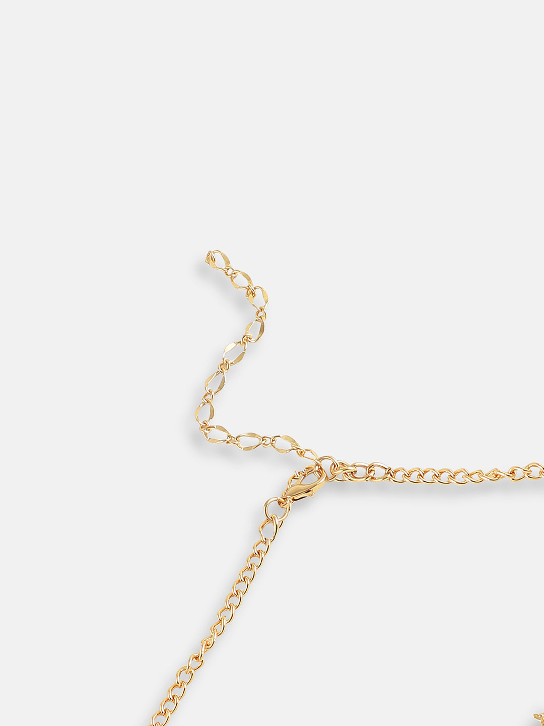 Gold Plated Designer Stone Party Necklace For Women