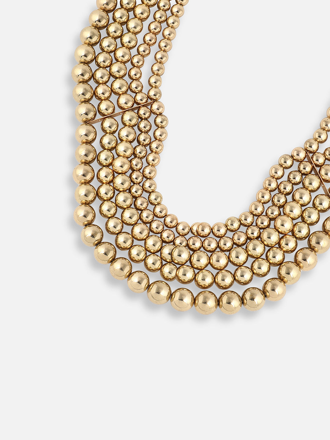 GOLD PLATED DESIGNER PARTY NECKLACE FOR WOMEN