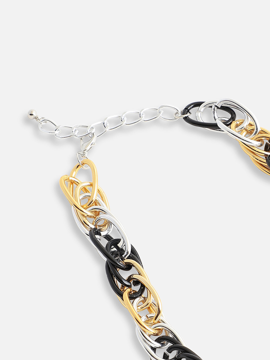 Silver Plated Designer Stone Party Necklace For Women