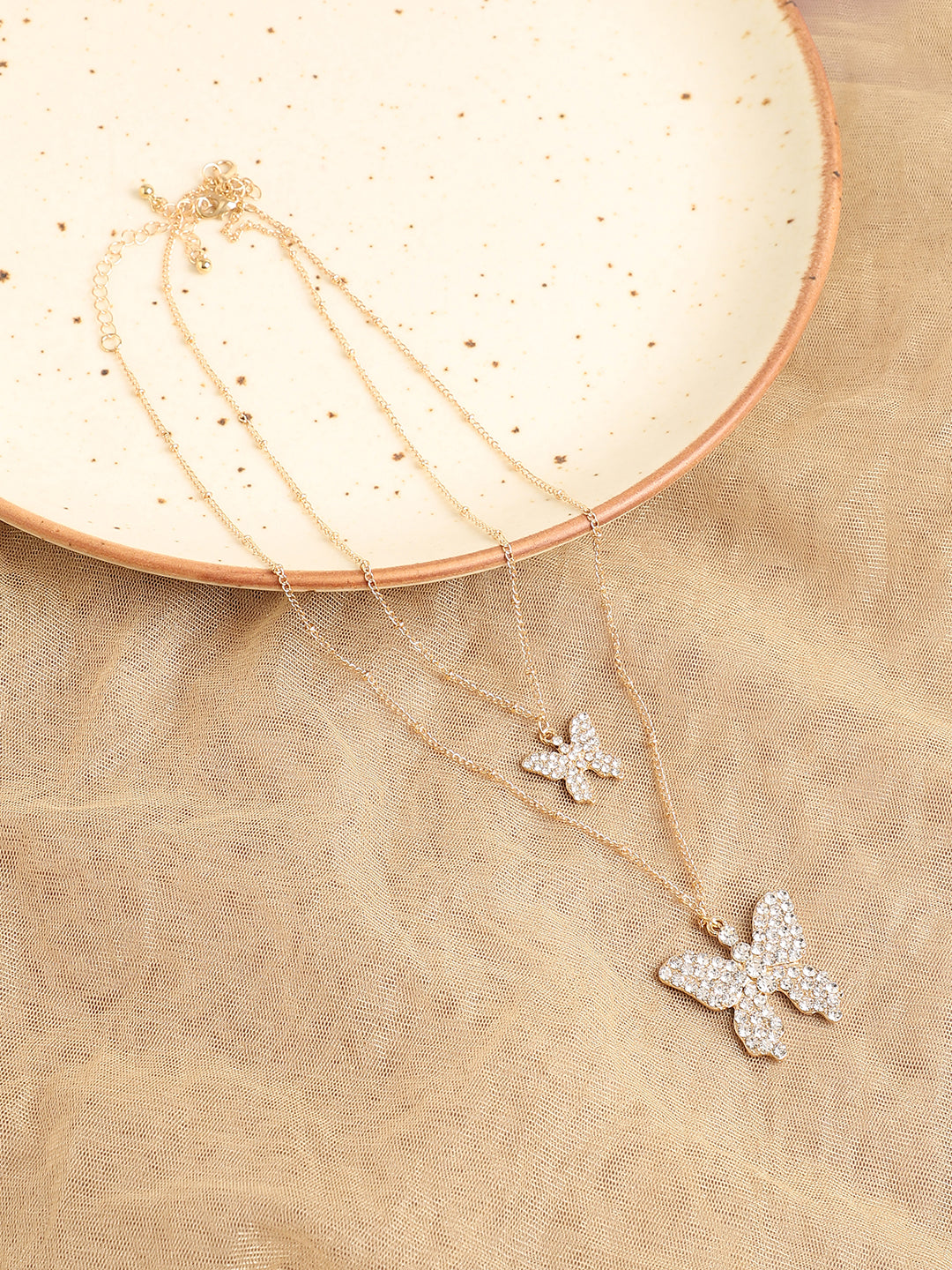 Ava Studded Layered Necklace