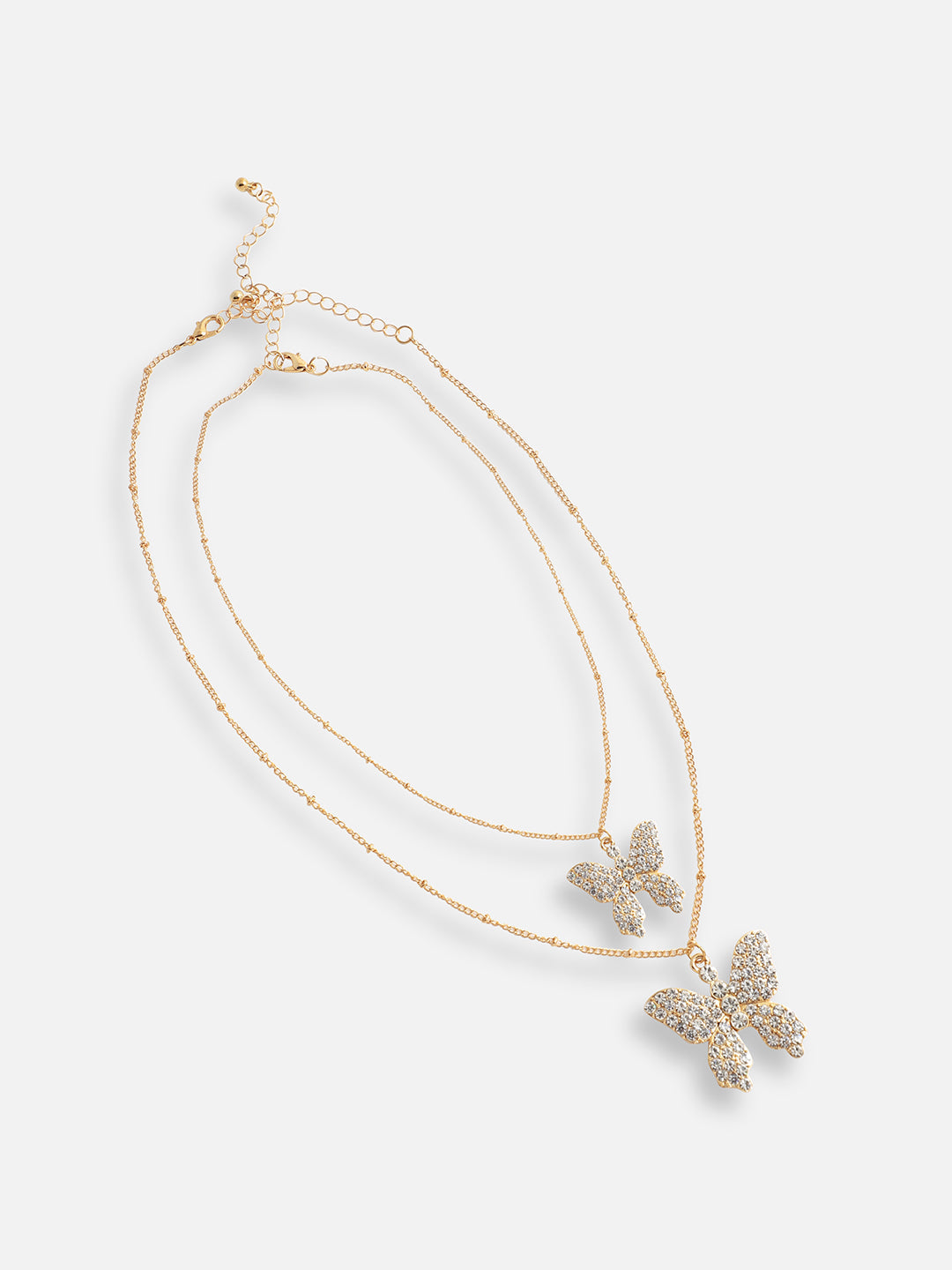 Ava Studded Layered Necklace