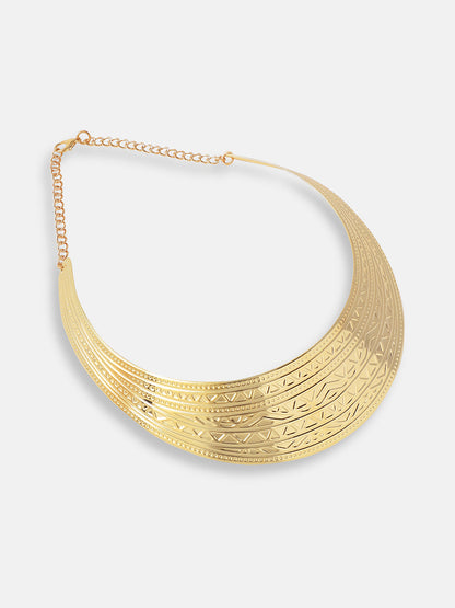 Gold Plated Designer Party Necklace For Women