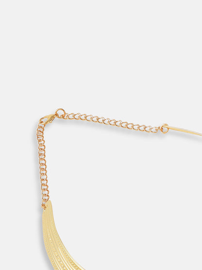 Gold Plated Designer Party Necklace For Women