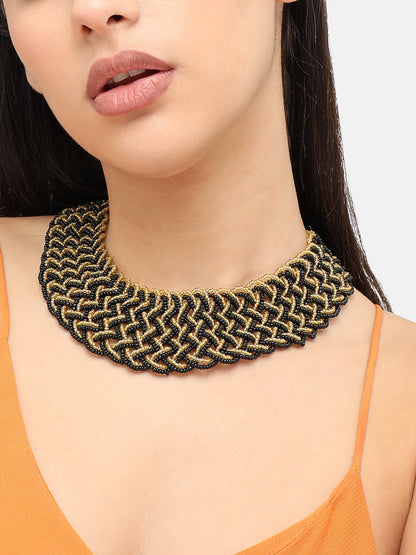 Gold Plated Designer Party Necklace For Women