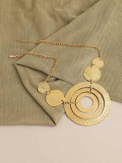 Gold Plated Designer Party Necklace For Women