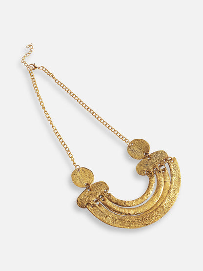 Gold Plated Designer Party Necklace For Women