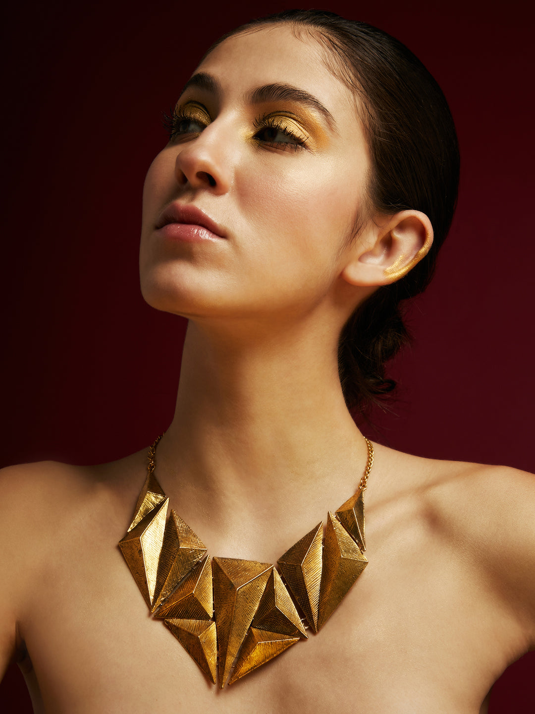 Egyptian Triangle Necklace