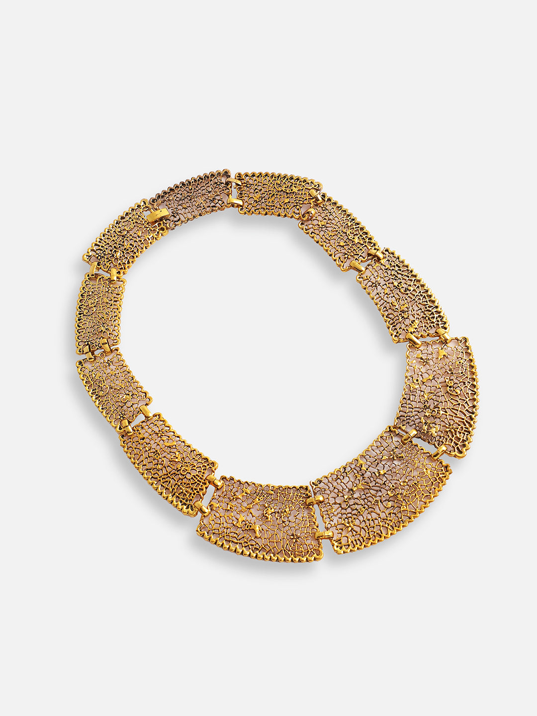 Gold Plated Designer Stone Party Necklace For Women