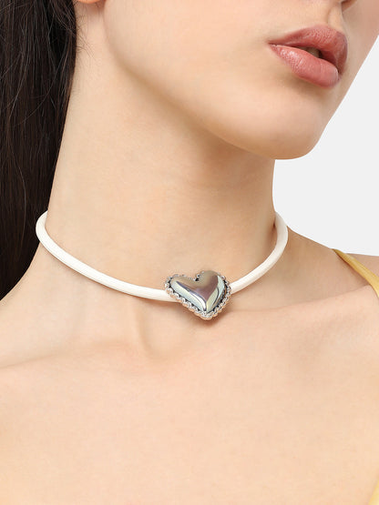 Silver Plated Pearls Casual Necklace For Women